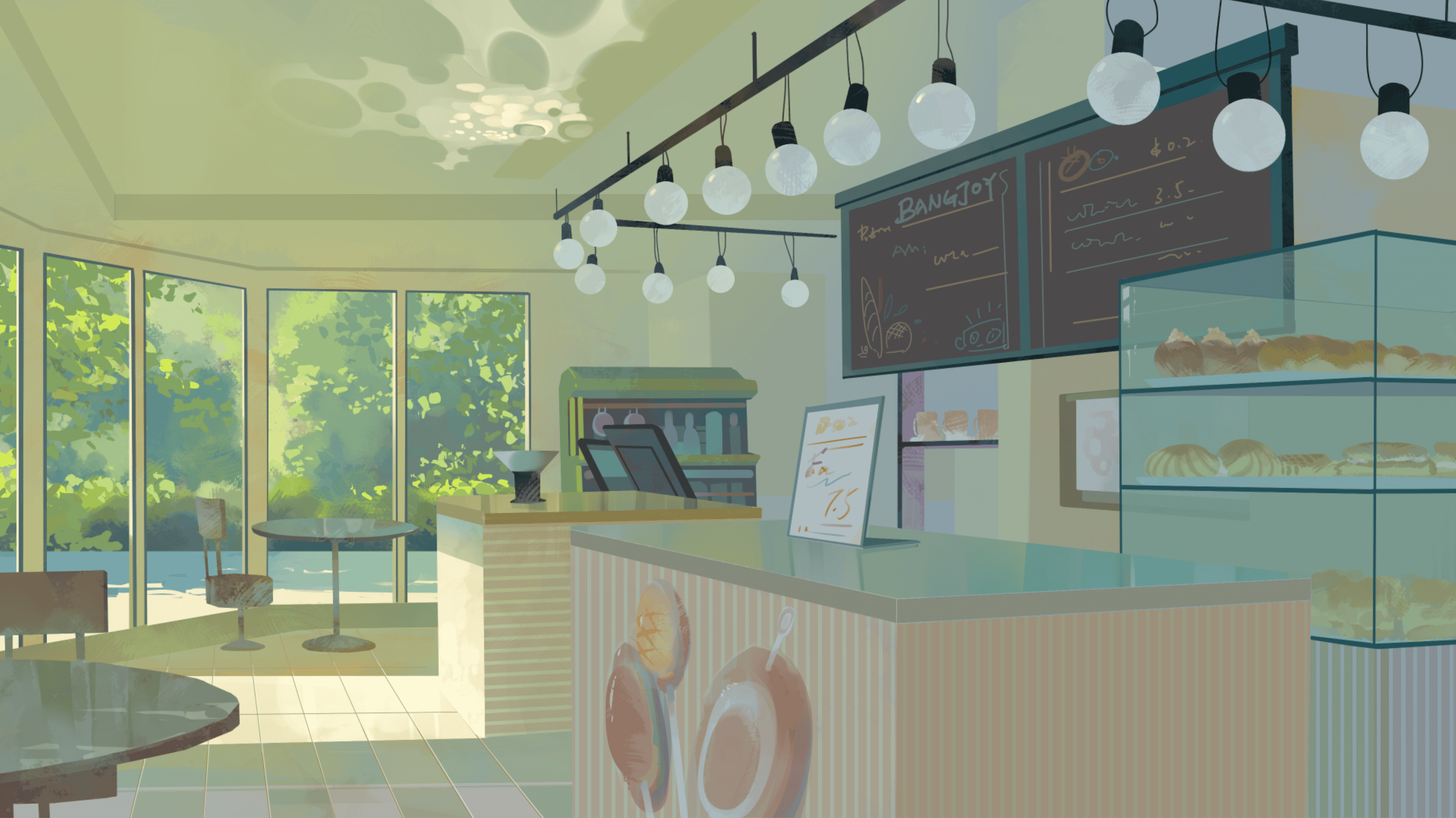 A charming bakery